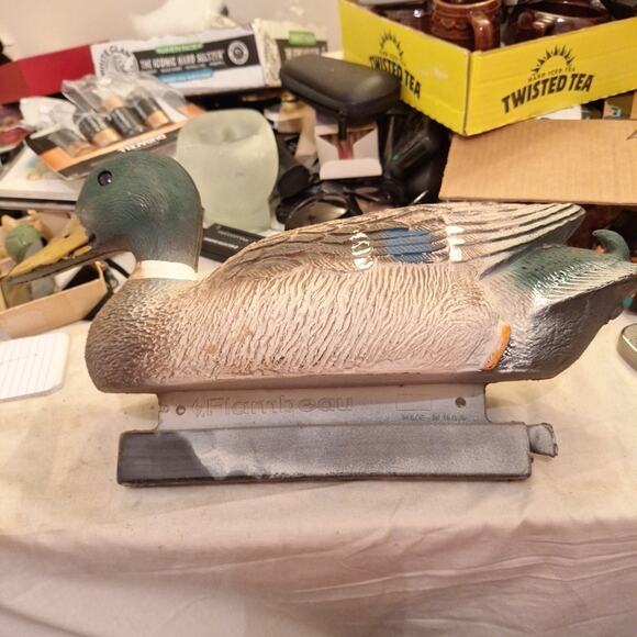 4-Pk Flambeau Storm Front Decoys 14" Long Mallard Classic Outdoor Floaters - Picture 5 of 5